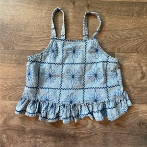 Zara - Floral Top 4-5T